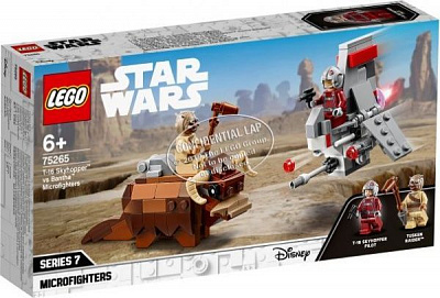 Конструктор LEGO Star Wars Мікрофайтери Скайхоппер T-16 проти Банти 75265