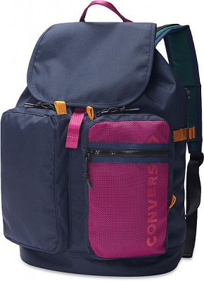 Рюкзак Converse RUCKSACK_OBSIDIAN/CLOVER/CACTUS 10019892-467 темно-синийрозовый