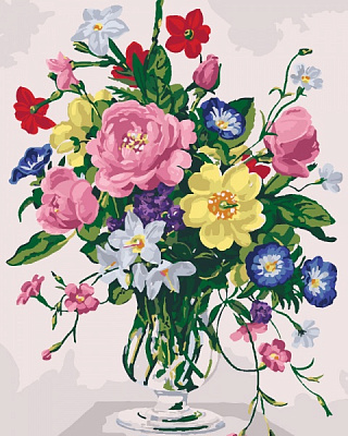 Картина по номерам Ароматы летнего сада Идейка 