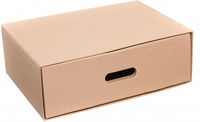 Гофроящик Бокс большой выдвижной 465x325x153 мм