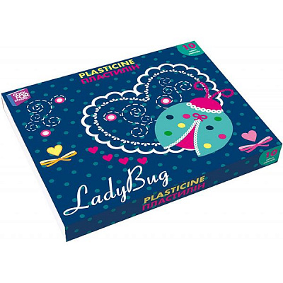 Пластилин Ladybug, 10 цветов CF60204 Cool For School