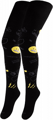 Колготки унисекс Duna 4422р.110-116 черный 