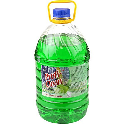 Средство для ручного мытья посуды Profi-Clean Яблоко 5л