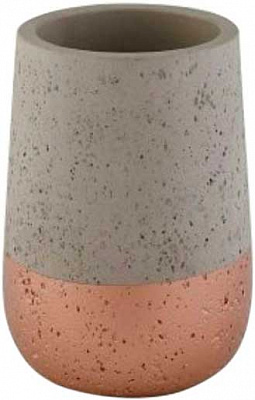 Стакан для зубных щеток Axentia Concrete 131026