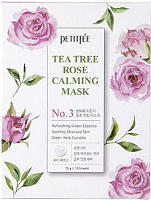 Маска для лица Petitfee Tea Tree Rose Calming Mask 25 г 1 шт.