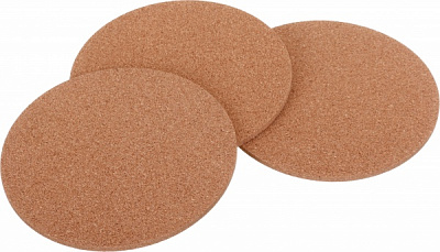 Набор подставок круглых пробковых 19.5 см 3 шт. UP! (Underprice)