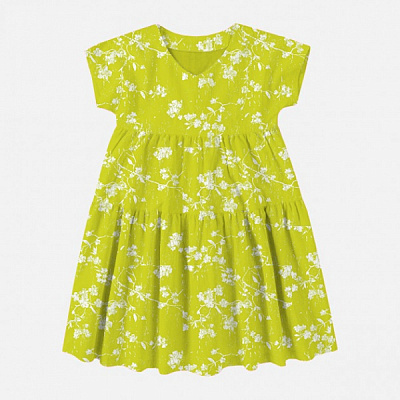 Платье KOSTA р.98–104 лайм 2056-8 