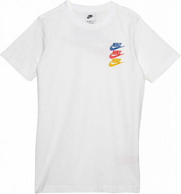 Футболка Nike B NSW SI GRAPHIC TEE FJ5391-100 р.S білий