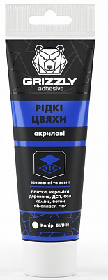 Клей монтажный Grizzly Жидкие гвозди белый 200 г