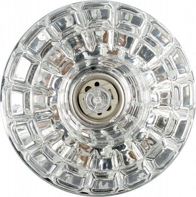 Светильник точечный Feron с Led-подсветкой G9 прозрачный JD87 RGB 