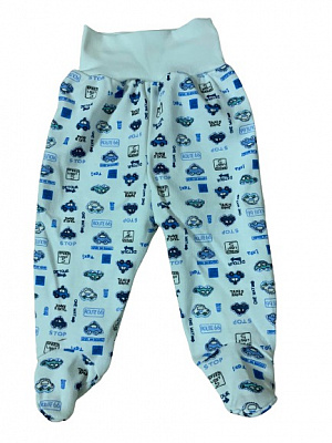 Повзунки ясельні Моя планета машинки р.62