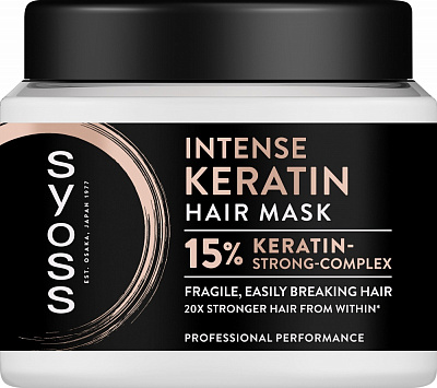 Маска SYOSS Keratin Keratin НОВИНКА! 400 мл