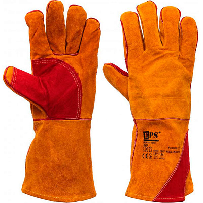 Краги Compass EPS сварщика с покрытием кожа 2XL (11) A0210