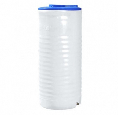 Емкость вертикально-овальная однослойная пищевая 100 л RVO 38х38х96 см