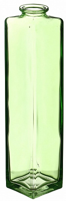Ваза стеклянная Trend Glass 24,5 см зеленый 
