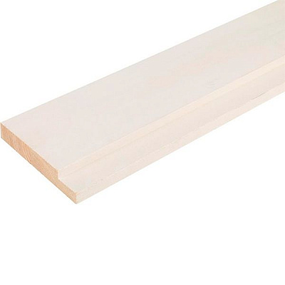 Стойка дверной коробки грунтованная сосновая 140x35x2050 мм