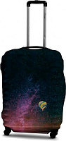 Чохол для валізи Coverbag дайвинг Зоряне небо 0404 М із принтом 