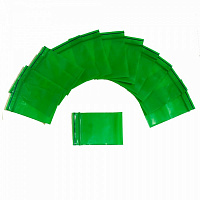 Пакет зі струнним замком Zip-Lock (55 мкм) зелений 50x70 мм 100 шт.