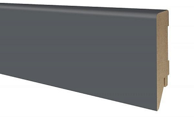 Плинтус ОМиС графит silk matt 80x16x2400 мм 
