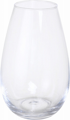 Ваза скляна Wrzesniak Glassworks Lumen 23,5 см прозора 17-11394