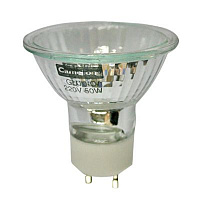 Лампа галогенная Camelion 50 Вт 220 В GU10 прозрачная