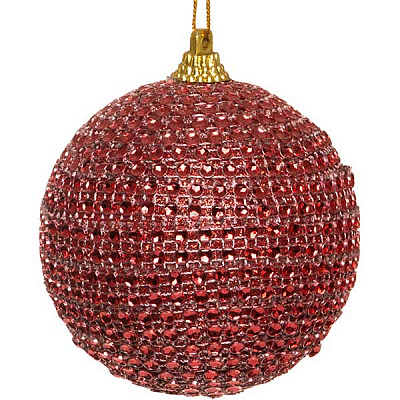 Кулька новорічна Ланцюжок SDA137680R 80 мм