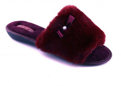 Взуття домашнє БЕЛСТА Хутро р. 38 бордовий 87-2/075