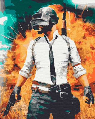 Картина по номерам Поле сражения RB-0322 40x50 см Riviera Blanca 