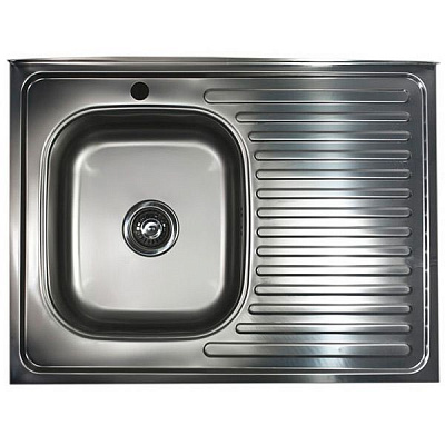 Мойка накладная Fam z6844R 80x60 см чаша слева