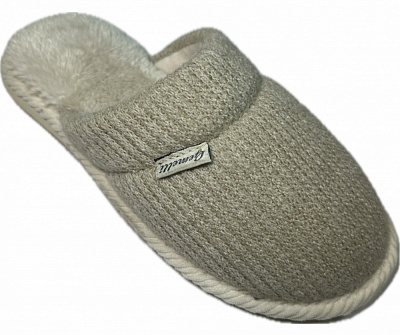 Капці домашні Gemelli Вовна закриті р.41 бежевий