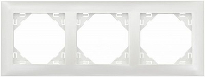 Рамка трехместная Efapel LOGUS универсальная белый 90930 TGE