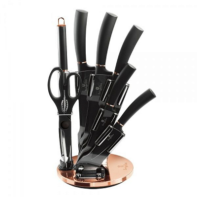 Набір ножів у колоді BLACK ROSE Collection 8 предметів BH 2421 Berlinger