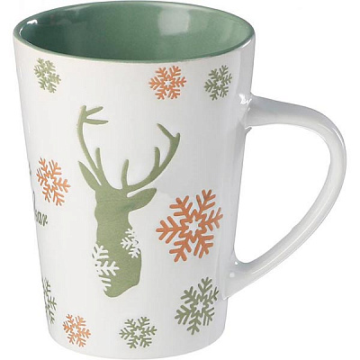 Чашка керамическая Happy Go New Year Deer 360 мл