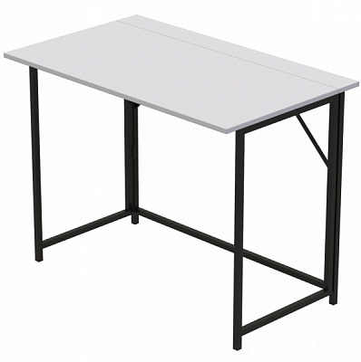 Стол Морис 1000x600 мм белый/черный 