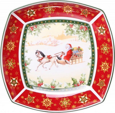 Салатник Santa Christmas Collection 33 см Lefard 