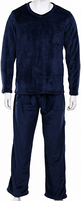 Костюм домашній чоловічий La Nuit Basic Paul р. M синій