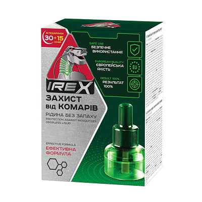 Рідина для фумігатора IREX проти літаючих комах (30+15 ночей)