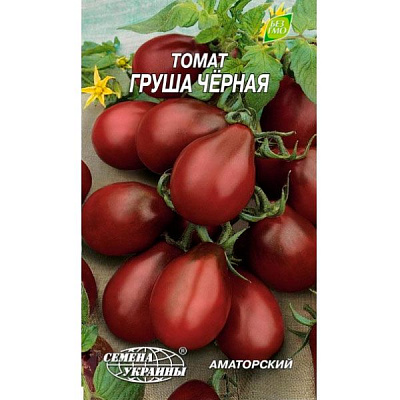 Семена Украины Томат Груша черная 0.2 г