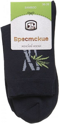Шкарпетки Conte 1501 Bamboo р. 25 темно-сірий
