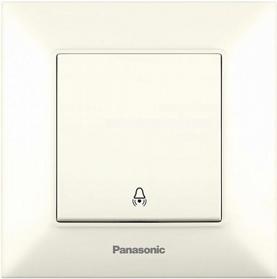 Кнопка дзвінка Panasonic Arkedia Slim кремовий 480300037