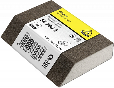 Брусок шліфувальний Klingspor P180 скошена SK700A 362253