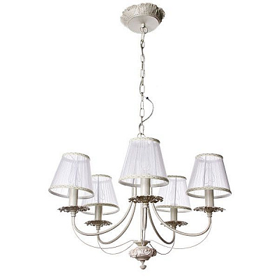 Люстра Altalusse INL-6119P-15 светлый крем/белый