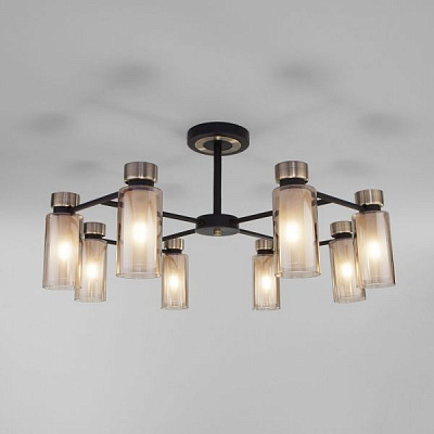 Люстра стельова Strotskis Amado 70115/8 8x15 Вт E14 бронза/чорний 70115/8 (чорний)