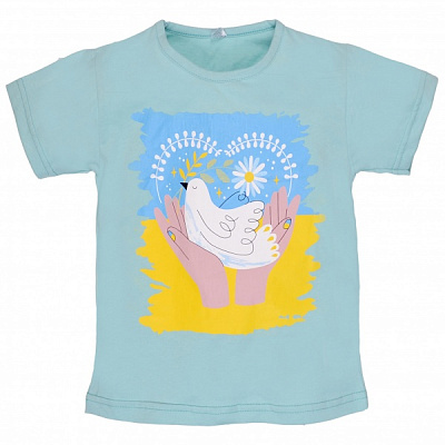 Футболка для мальчиков Татошка р.164 голубой 0617301брг 