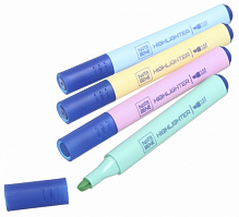 Набор маркеров текстовых Nota Bene 1-4,5 мм пастель в пенале разноцветный 