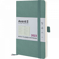 Планер Partner Soft Skin 2023 серо-лазурный Axent