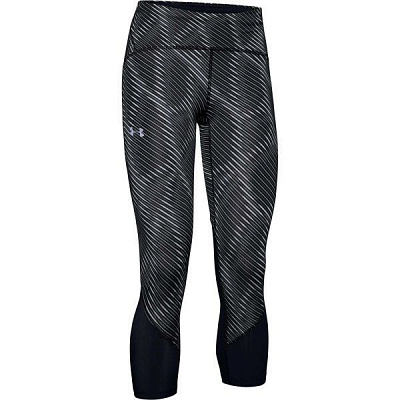 Лосини Under Armour W UA Fly Fast HeatGear Printed Crop 1353511-001 L чорний