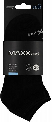 Шкарпетки MaxxPro 1670 3 пари чорний р.31-34