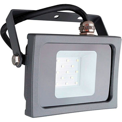 Прожектор Светкомплект FL-E 010 LED 10 Вт IP65 серый 