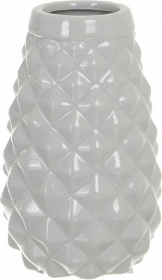 Ваза керамическая серая JOL16038-3 10х16 см Herisson